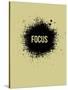 Focus Grey-NaxArt-Stretched Canvas