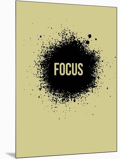 Focus Grey-NaxArt-Mounted Art Print