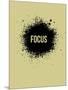 Focus Grey-NaxArt-Mounted Art Print