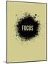 Focus Grey-NaxArt-Mounted Art Print