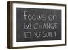 Focus on Change-Yury Zap-Framed Photographic Print