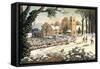 Focus on Christmas Time-Ronald Lampitt-Framed Stretched Canvas