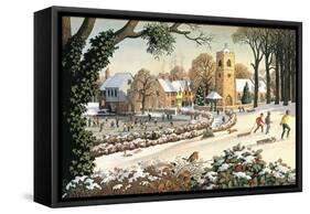 Focus on Christmas Time-Ronald Lampitt-Framed Stretched Canvas