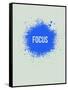Focus Splatter 1-NaxArt-Framed Stretched Canvas