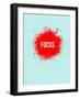 Focus Splatter 2-NaxArt-Framed Art Print