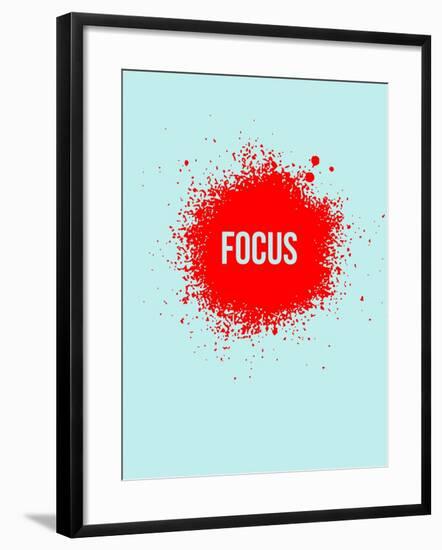 Focus Splatter 2-NaxArt-Framed Art Print