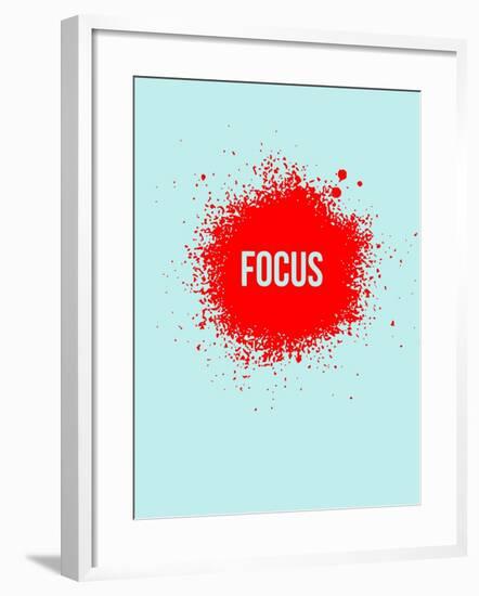 Focus Splatter 2-NaxArt-Framed Art Print