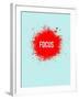 Focus Splatter 2-NaxArt-Framed Art Print