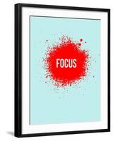 Focus Splatter 2-NaxArt-Framed Art Print