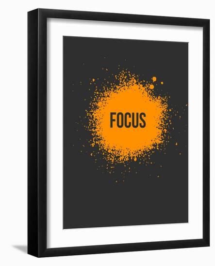 Focus Splatter 3-NaxArt-Framed Art Print