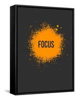 Focus Splatter 3-NaxArt-Framed Stretched Canvas