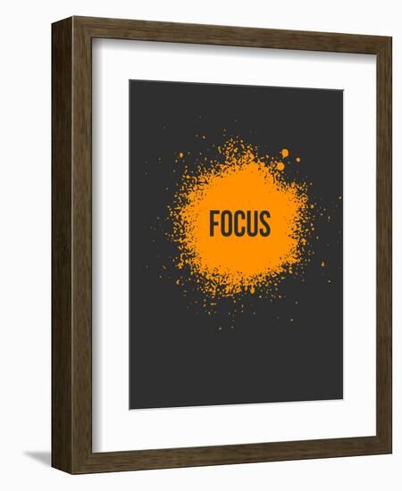 Focus Splatter 3-NaxArt-Framed Art Print