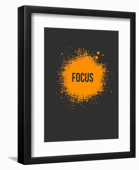 Focus Splatter 3-NaxArt-Framed Art Print