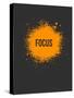 Focus Splatter 3-NaxArt-Stretched Canvas