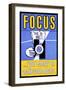 Focus-null-Framed Art Print