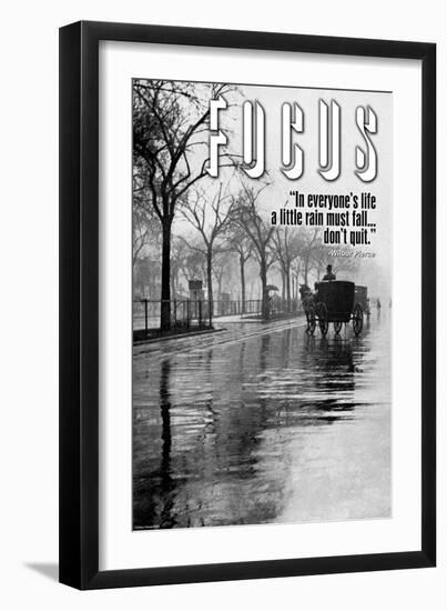 Focus-null-Framed Art Print