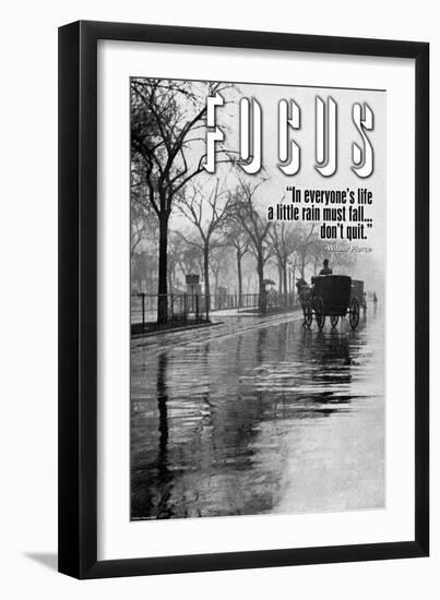 Focus-null-Framed Art Print