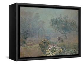 Fog, 1874-Alfred Sisley-Framed Stretched Canvas