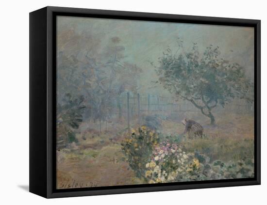 Fog, 1874-Alfred Sisley-Framed Stretched Canvas