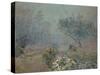 Fog, 1874-Alfred Sisley-Stretched Canvas