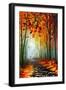 Fog Alley-Leonid Afremov-Framed Art Print