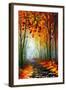 Fog Alley-Leonid Afremov-Framed Art Print