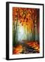 Fog Alley-Leonid Afremov-Framed Art Print