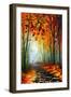 Fog Alley-Leonid Afremov-Framed Art Print