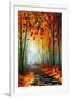 Fog Alley-Leonid Afremov-Framed Art Print