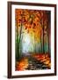 Fog Alley-Leonid Afremov-Framed Art Print