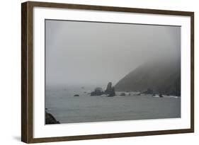 Fog Along the Pacific Coast-Carol Highsmith-Framed Photo