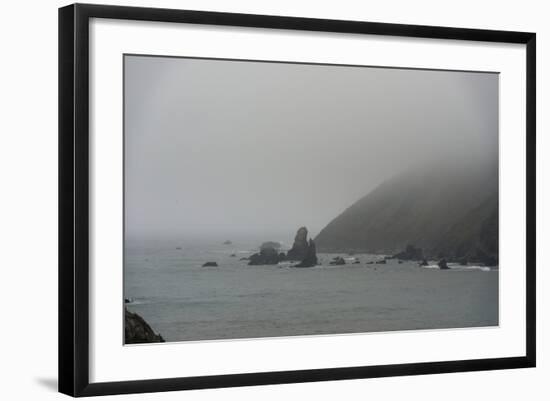 Fog Along the Pacific Coast-Carol Highsmith-Framed Photo