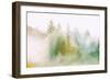Fog and Light Design, Mount Tamalpais, Northern California-Vincent James-Framed Photographic Print