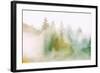 Fog and Light Design, Mount Tamalpais, Northern California-Vincent James-Framed Photographic Print