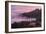 Fog and Tree Design at Sunset, Mount Tamalpais-Vincent James-Framed Photographic Print