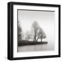 Fog and Trees at Dusk-Lsh-Framed Giclee Print