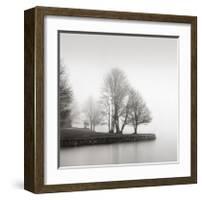 Fog and Trees at Dusk-Lsh-Framed Giclee Print