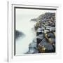 Fog at Basalt Columns of Giants Causeway-Micha Pawlitzki-Framed Photographic Print