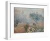 Fog at Voisins-Alfred Sisley-Framed Art Print