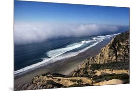 Fog Bank on the Pacific Ocean-Rick Doyle-Mounted Photographic Print