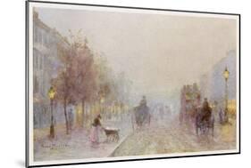 Fog, Brompton Road-Rose Barton-Mounted Art Print