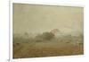 Fog, Effet de Brouillard, 1872-Claude Monet-Framed Giclee Print