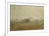 Fog, Effet de Brouillard, 1872-Claude Monet-Framed Giclee Print