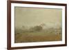 Fog, Effet de Brouillard, 1872-Claude Monet-Framed Giclee Print