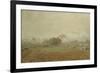 Fog, Effet de Brouillard, 1872-Claude Monet-Framed Giclee Print