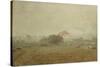 Fog, Effet de Brouillard, 1872-Claude Monet-Stretched Canvas