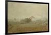 Fog, Effet de Brouillard, 1872-Claude Monet-Framed Giclee Print