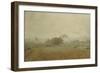 Fog, Effet de Brouillard, 1872-Claude Monet-Framed Giclee Print