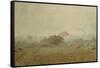 Fog, Effet de Brouillard, 1872-Claude Monet-Framed Stretched Canvas