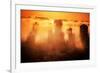 Fog Fire, Epic Light and Fog at San Francisco California-Vincent James-Framed Photographic Print